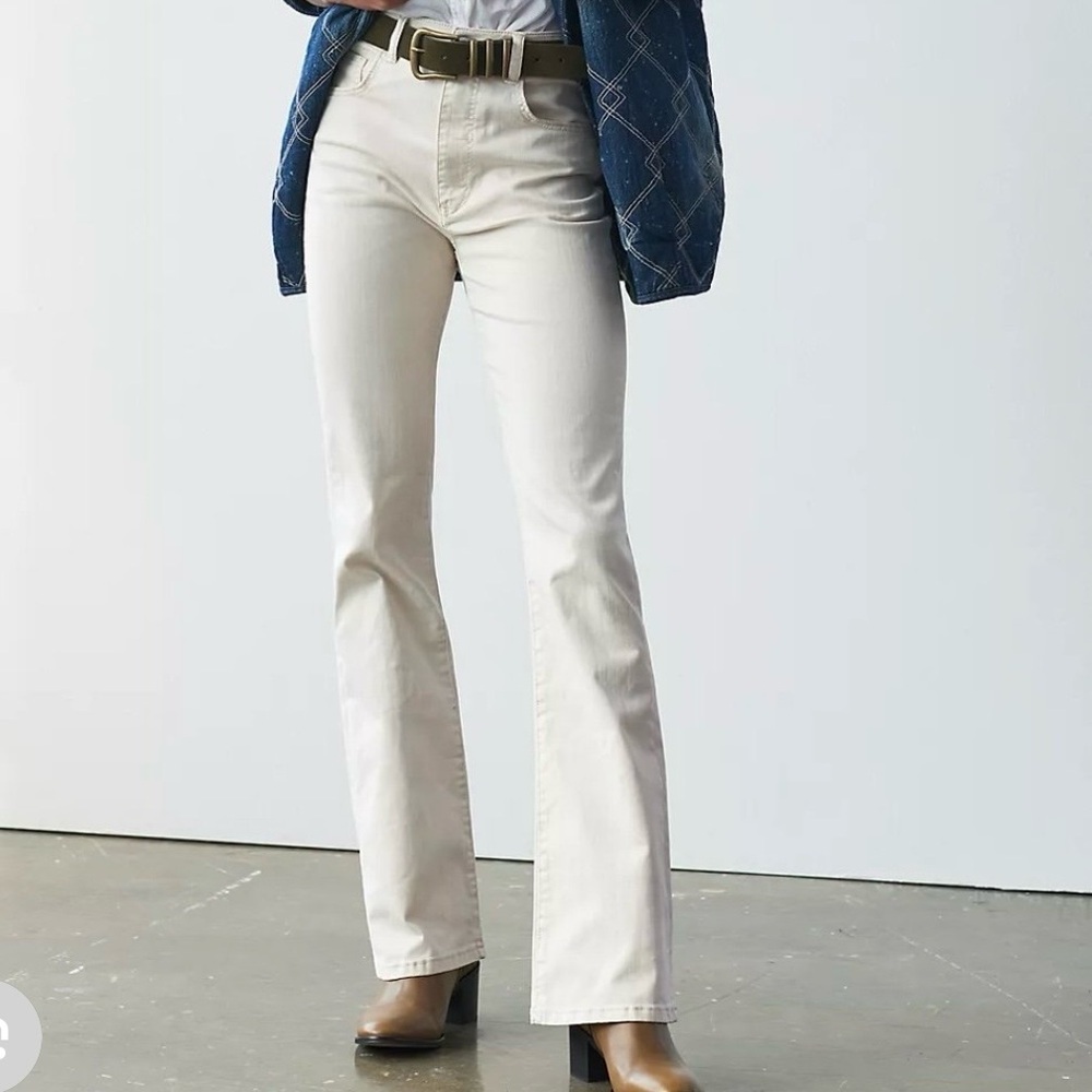 Anthropologie Pilcro Off-White Jeans Size 25